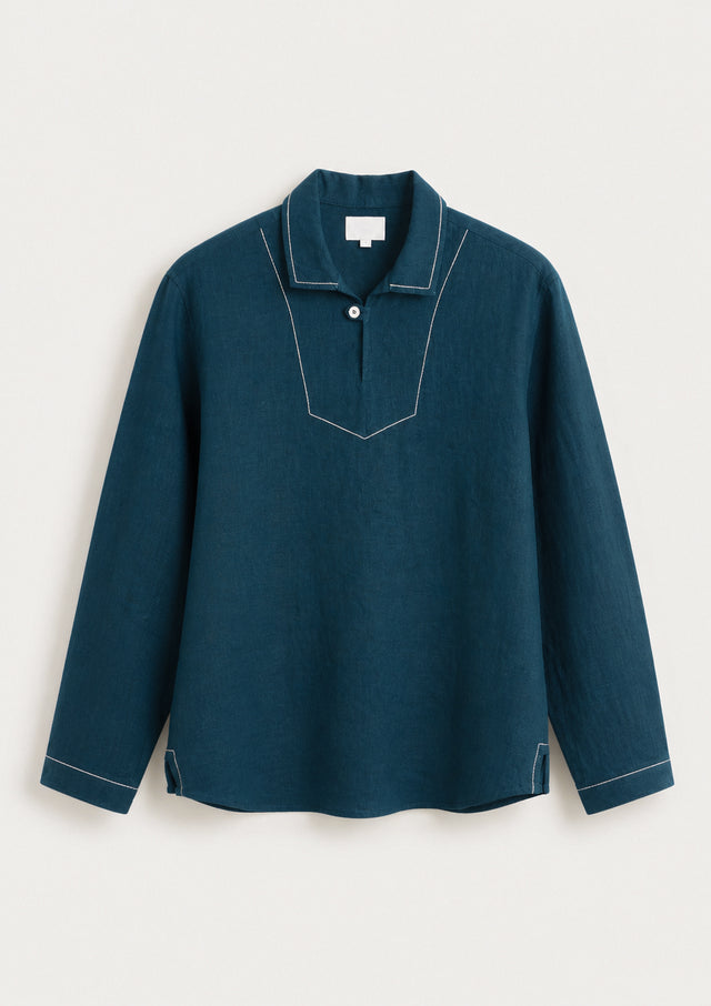 IMPURITY 10 - BARE LINEN RELAXED FIT SHURTA