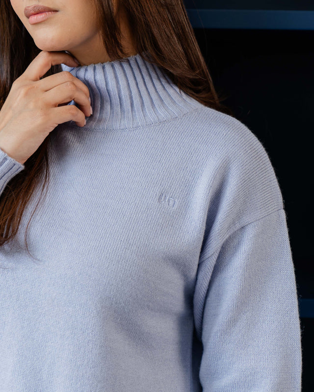 SOFT VOILET TURTLENECK