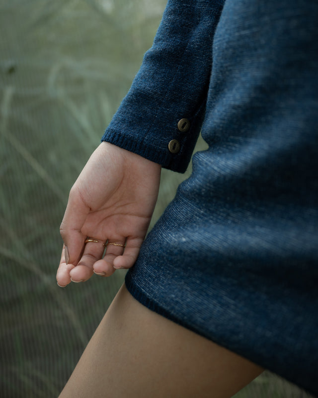 OLDSCHOOL KNITTED SKATER DRESS